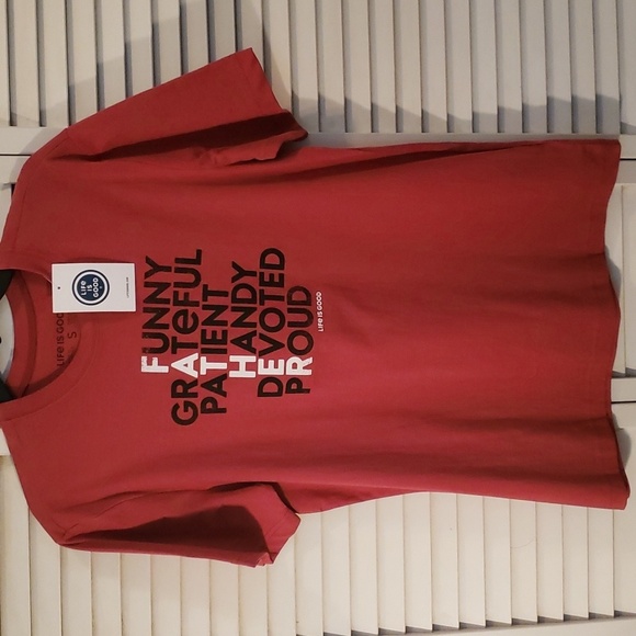 Life is Good men's small "father's traits" Tshirt - Picture 1 of 5